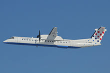 De Havilland DHC-8-400 der Croatia Airlines