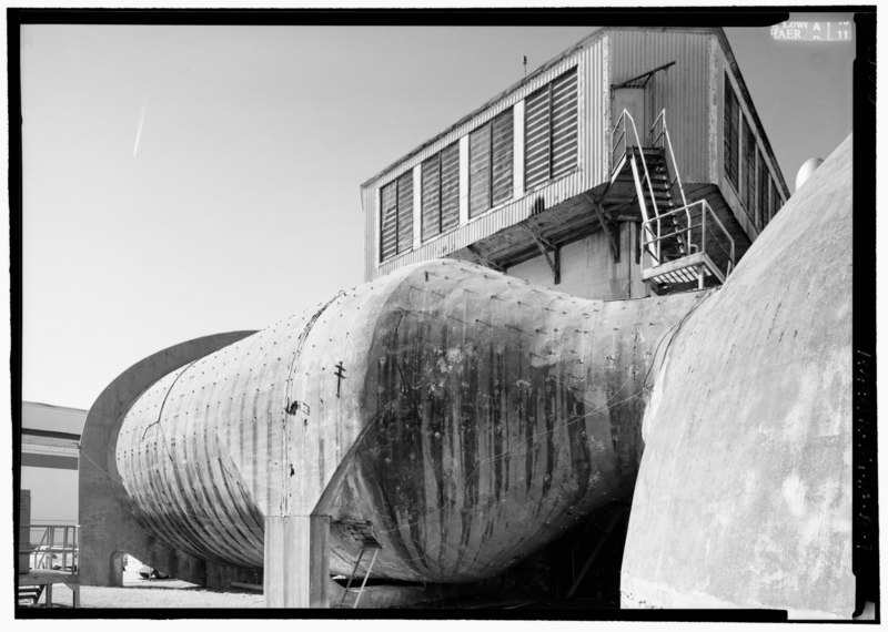 File:DETAIL VIEW OF CAST CONCRETE SHOWING TRANSITION FROM TUNNEL TO IGLOO. - NASA Langley Research Center, 8-Foot High Speed Wind Tunnel, 641 Thornell Avenue, Hampton, Hampton, VA HAER VA,28-HAMP,4B-9.tif