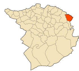 Localización de Aïn Nehala