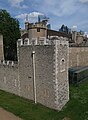 The Develin Tower at the southeast of the Tower of London.