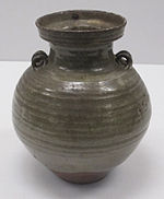 Dinastia tang, vaso con quattro manici, VII сек. JPG