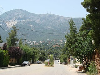 <span class="mw-page-title-main">Dionysos, Greece</span> Municipality in Greece