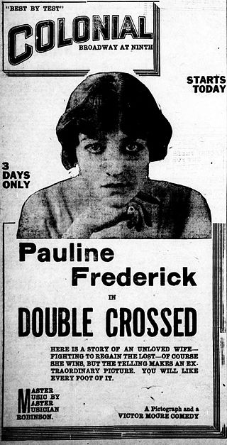 <i>Double Crossed</i> (film) 1917 American film