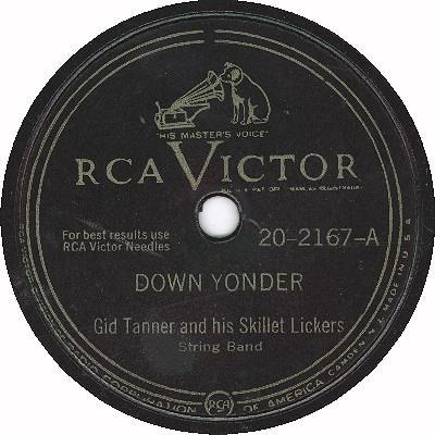 Standard RCA Victor 78 RPM label design from just after the end of World War II until 1954