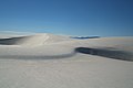 Dunes de gypse dans les White Sands.