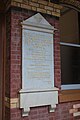 English: A store memorialising Queen Victoria on the Town Hall at en:Dunolly, Victoria