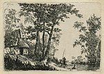 E.T. Daniell - River scene with cottage.jpg