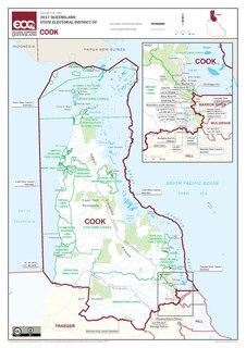 Electoral district of Cook State electoral district of Queensland, Australia