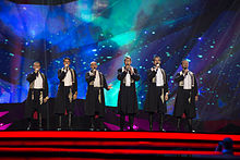 Klapa s mora 2013. aasta Eurovisiooni lauluvõistluse esimese poolfinaali proovis