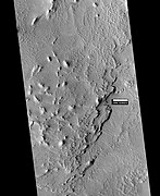 Wide view of layers, as seen by HiRISE under HiWish program