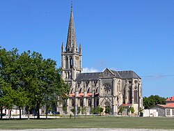 Skyline of Lesparre-Médoc