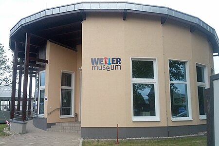 Eingang Besucherzentrum Wettermuseum