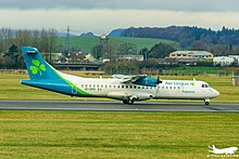 Emerald Airlines EI-GPO Aerospatiale Alenia ATR 72-600 Glasgow International Airport (GLA EGPF) (52701226959).jpg