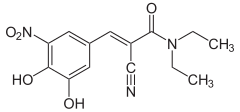 Niepodpisana grafika związku chemicznego; prawdopodobnie struktura chemiczna bądź trójwymiarowy model cząsteczki