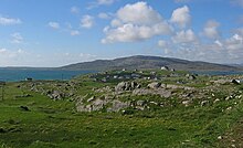 Eriskay, looking north towards Easabhal on South Uist