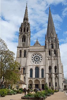 Cathedral of Chartres Facade cathedral.jpg