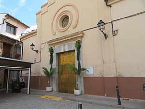 Fachada de la Iglesia Parroquial de San Bartolomé de Alfondeguilla.jpg