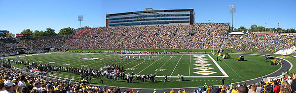 The crowd at Faurot Field in 2007
