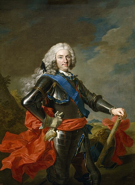 Portrait by Louis-Michel van Loo, c. 1739