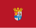 Bandeira da Provincia de Segovia, de "vermello carmesí"