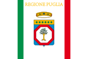 Flagge vo der Region Apulien