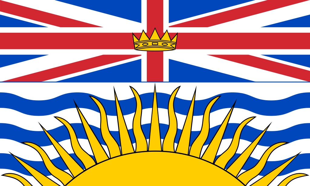 Bandera de la columbia britÃ¡nica