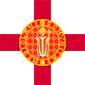 Staatsvlag (Vexillum publicum) van de Ambrosiaanse Republiek (1447–1450)