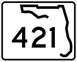 <span class="mw-page-title-main">Florida State Road 421</span> State highway in Florida, United States