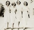 Studio photo of the 1938 film Four Daughters