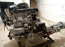 Restaurierter GAZ-21 Motor