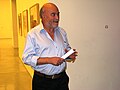 Yigal Zalmona, Curator-at-Large, at the Micha Ullman exhibition