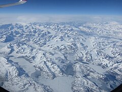 Garm Glacier in East Greenland in 2018