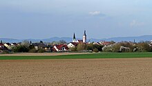 Lage der Stadt Geiselhöring