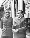 General Siegfried Haenicke and Governor Hans Frank in Spala.jpg