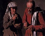 Georges de La Tour - Peasant Couple Eating - WGA12327.jpg