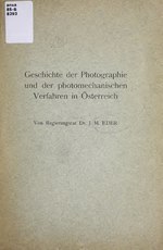 Thumbnail for File:Geschichte der Photographie und der photomechanischen Verfahren in Österreich (IA geschichtederpho00eder).pdf