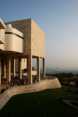 Padiglione espositivo al Getty Center