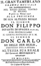 Giovanni Battista Lampugnani - Il gran Tamerlano - title page of the libretto - Milan 1746.png