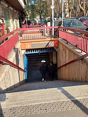 Giulio Agricola Metro A Station