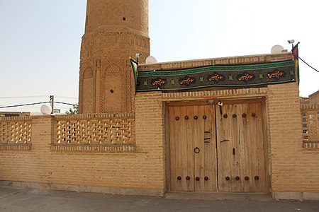 Golpayegan's "minaret" door.jpg