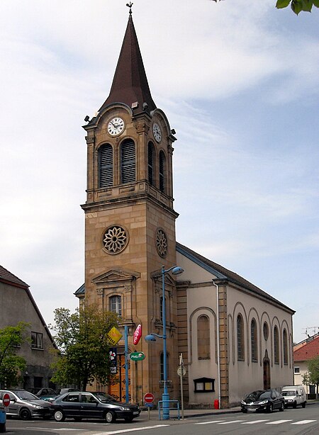 Grand Charmont, Temple luthérien