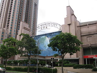 Great World City Shopping mall in Singapore