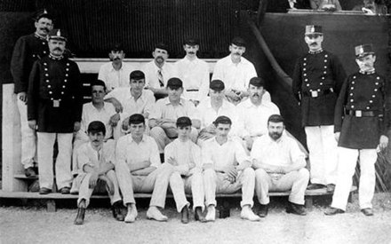 the british cricket team in 1900