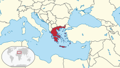 Greece in its region.svg