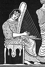 Possible trigonon harp