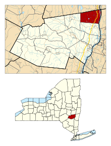 Greene County NY New Baltimore town highlighted.svg