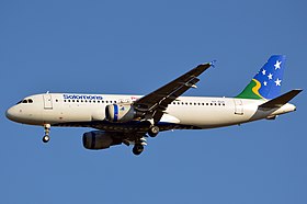 H4-BUS Airbus A320-211 Solomon Airlines (10879012784).jpg