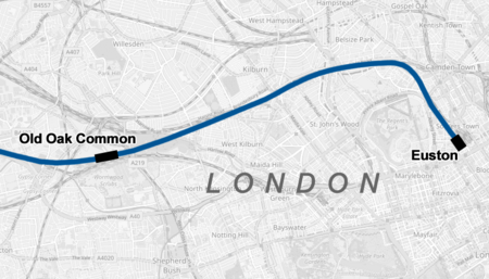 HS2 Euston tunnel