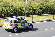 Belfast Harbour Police car, June 2010. Harbour Police car, Belfast, June 2010.JPG