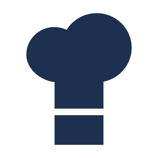 File:Hat chef 2 in sharp solid style.svg